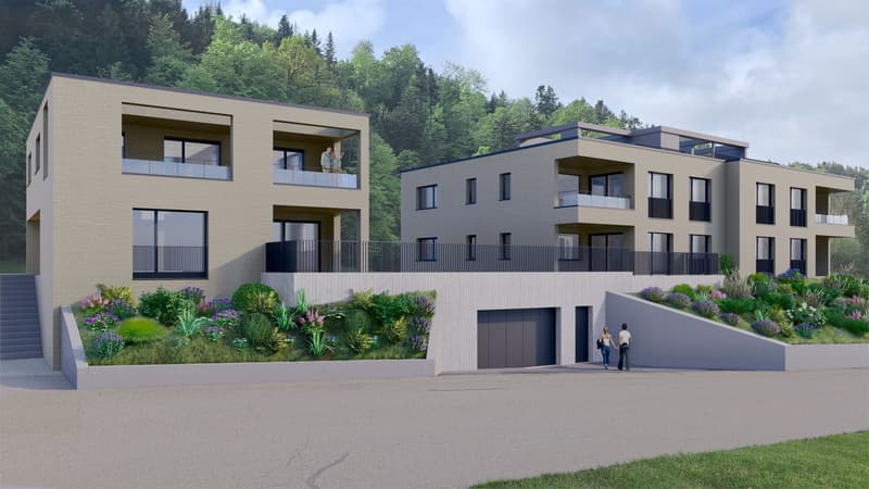Reserviert / Neues 4.5-Zi. Einfamilienhaus mit Weitblick in Ruswil (1)