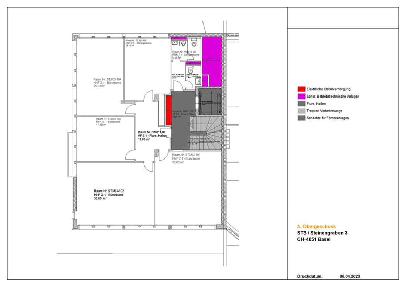 Modernes Büro im Herzen von Basel – Steinengraben 3 (8)