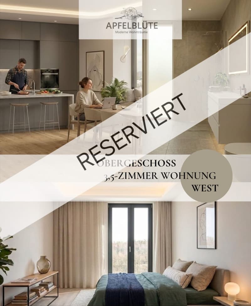3.5 Neubauwohnung -Panoramafester mit Blick ins Grüne und den Bodensee (1)