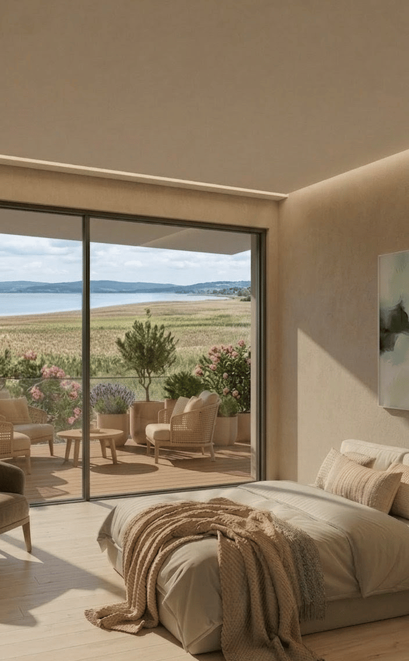 Neubauprojekt 4.5-Zimmer- Panorama Fenster mit Blick ins Grüne und den Bodensee (6)