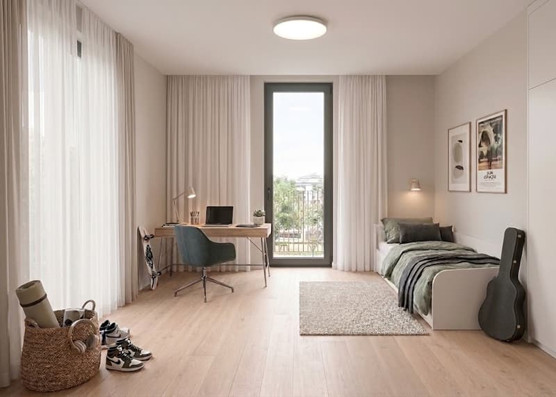 Neubauprojekt 4.5-Zimmer- Panorama Fenster mit Blick ins Grüne und den Bodensee (7)