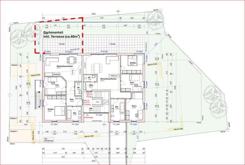 Letze 3.5-Zimmer-Gartenwohnung mit unverbaubarem Blick ins Grüne (9)