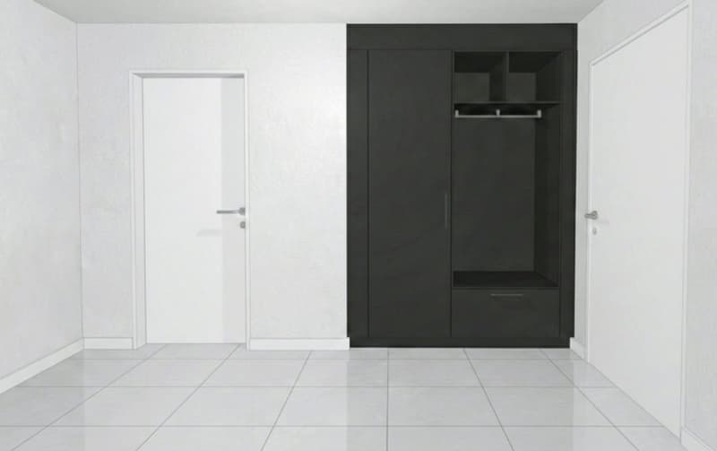 Visualisierung Garderobe