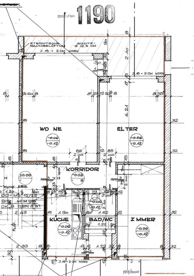 Maison multifamiliale exclusive de 12 pièces avec 4 appartements sur la rue Etzbergstrasse à Winterthur (4)