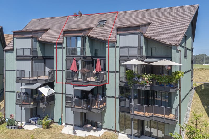 Familienfreundliche 5½ Zimmer-Minergie-Maisonette mit 2 Garagenplätzen im exklusiven Ausbaustandard (18)