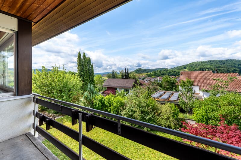 Sicht Balkon