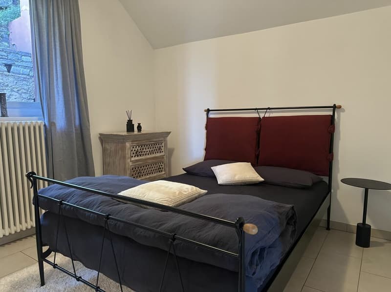 Garten-Wohnung mit Cheminée & Pergola (6)
