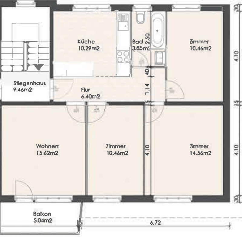 Sanierte 4.5-Zimmerwohnung in ruhiger Lage von Balsthal (9)