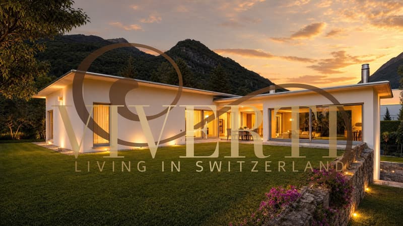 CASA UNIFAMILIARE: UN'OASI DI SERENITÃ E COMFORT A GRONO (1)