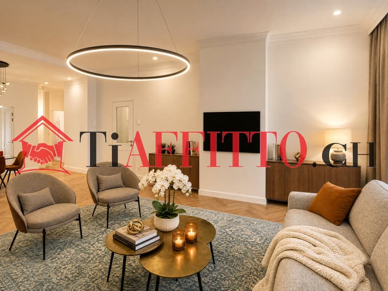UN SOGNO CHIAMATO LUGANO, 3.5 ARREDATO IN CENTRO (1)