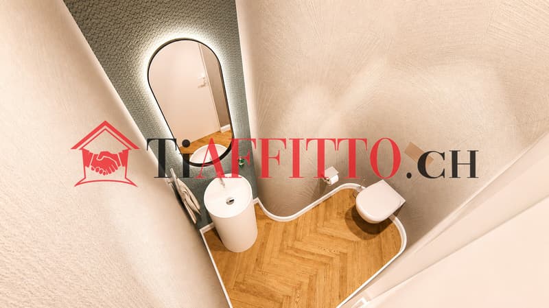STREPITOSO 3.5 ARREDATO NEL CUORE DI LUGANO (9)