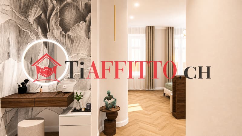 STREPITOSO 3.5 ARREDATO NEL CUORE DI LUGANO (2)
