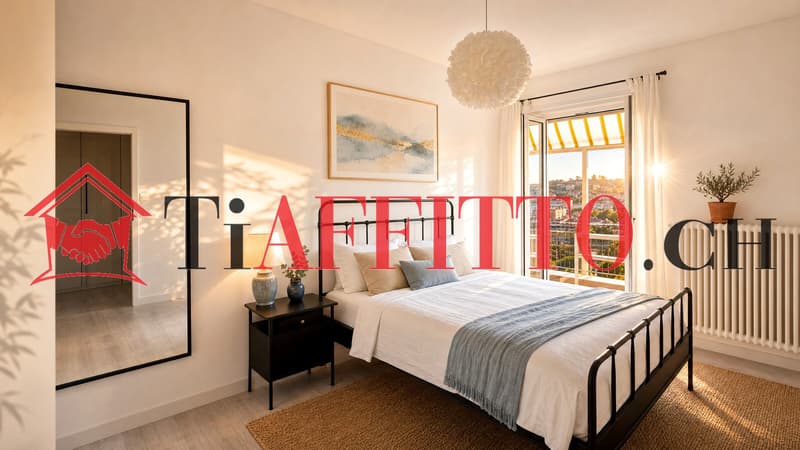 TRANQUILLITÃ E LUCE: 2.5 LOCALI AL SETTIMO PIANO A 850 CHF (4)