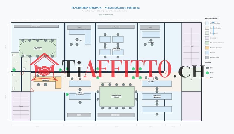 PRESTIGIOSO UFFICIO DI 220 MÂ² NEL CUORE DI PARADISO (2)