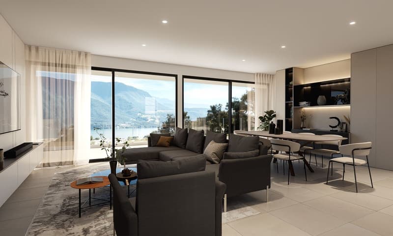DUPLEX CON GIARDINO LUGANO (8)