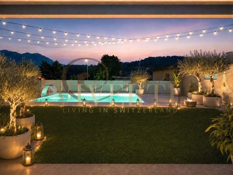 VILLA DI LUSSO E TECNOLOGIA A COMANO CON PISCINA (8)