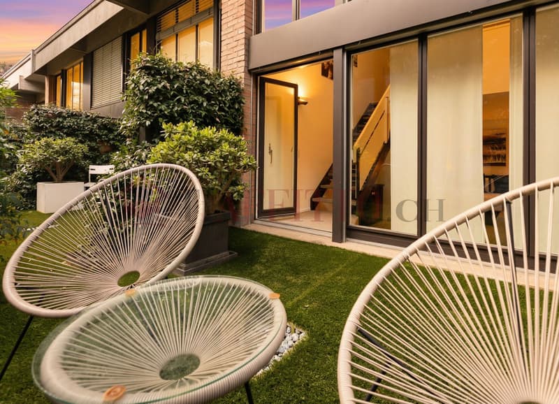 SPLENDIDO DUPLEX CON GIARDINO NEL CUORE DI LUGANO (12)