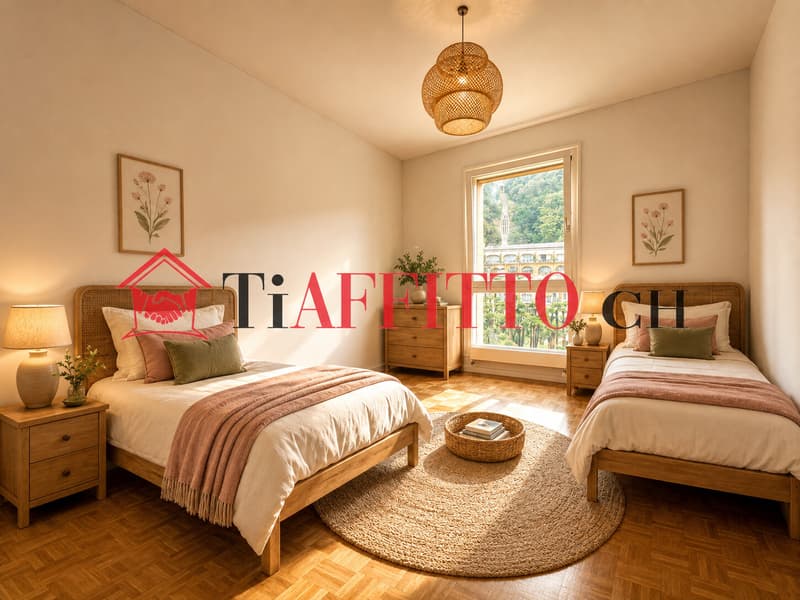 3.5 LOCALI CON PISCINA E JACUZZI A LUGANO CASSAR (7)