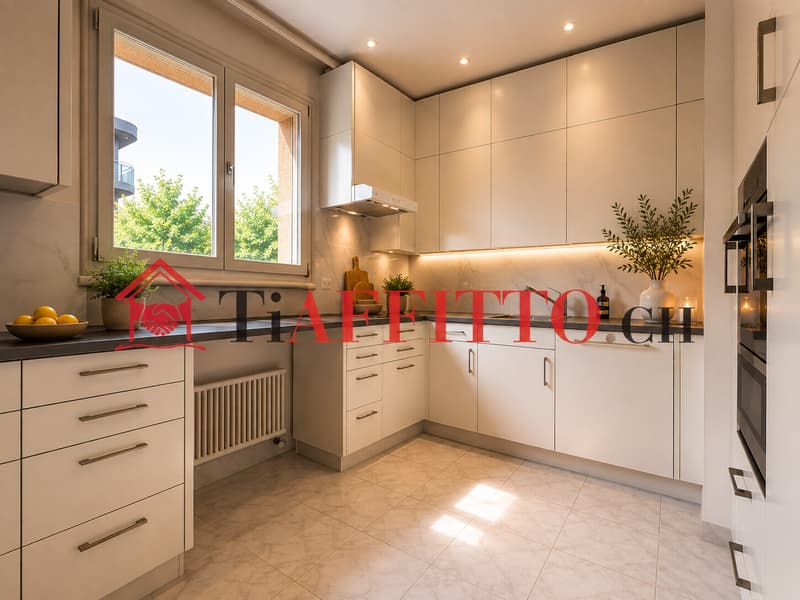3.5 A LUGANO CASSARATE CON PISCINA E JACUZZI (5)