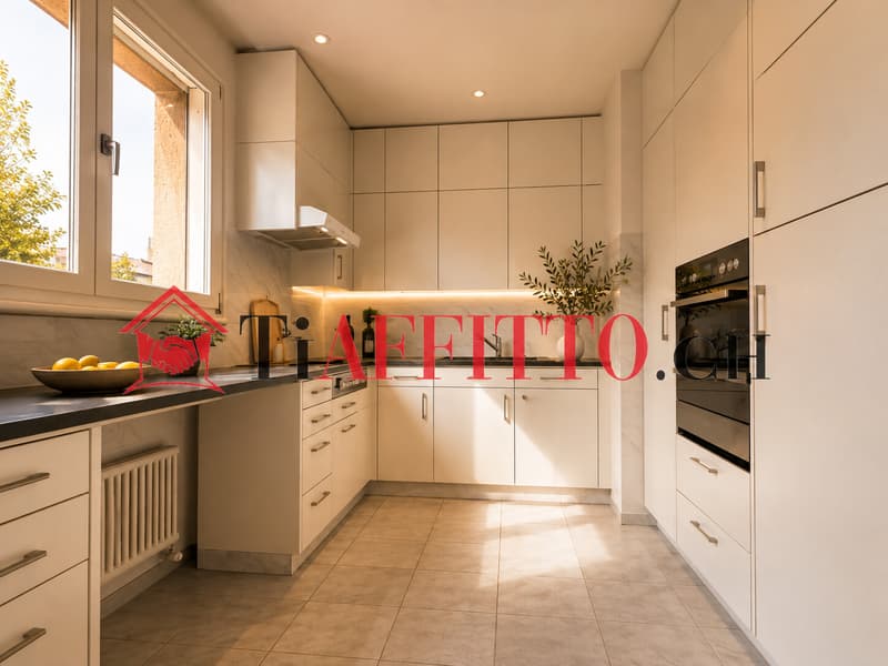 3.5 A LUGANO CASSARATE CON PISCINA E JACUZZI (4)