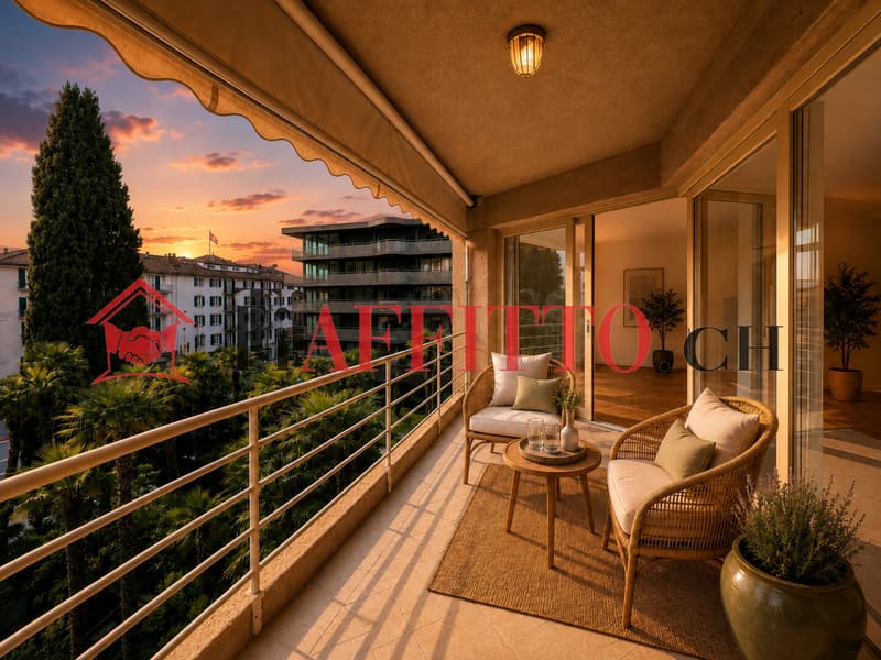 3.5 A LUGANO CASSARATE CON PISCINA E JACUZZI (11)