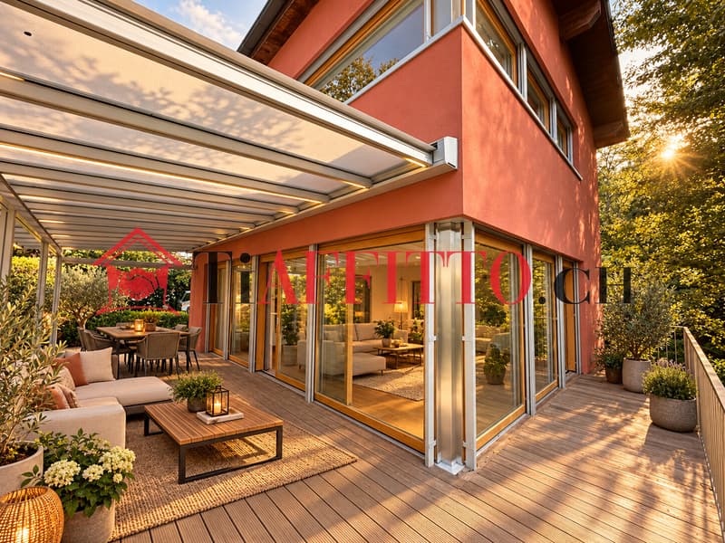 UNA VILLA SOLARE IMMERSA NEL VERDE (6)
