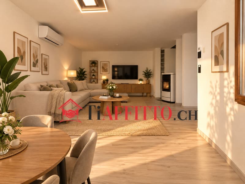 2.5 A MESOCCO CON GIARDINO E ARIA CONDIZIONATA (2)