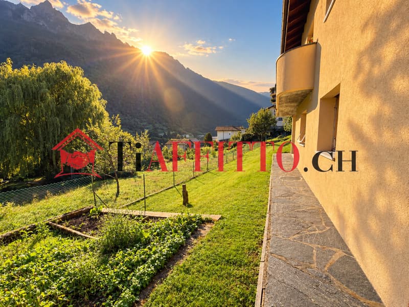 2.5 A MESOCCO CON GIARDINO E ARIA CONDIZIONATA (8)