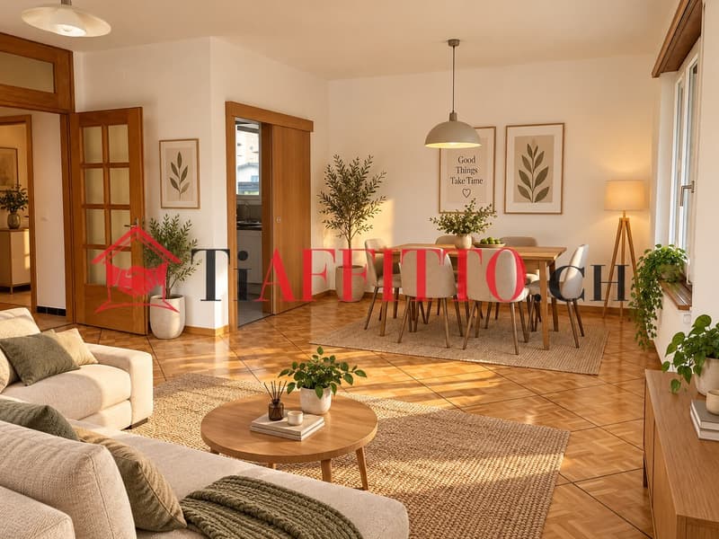 BELLINZONA: 4,5 LOCALI IN CASA BIFAMILIARE (4)