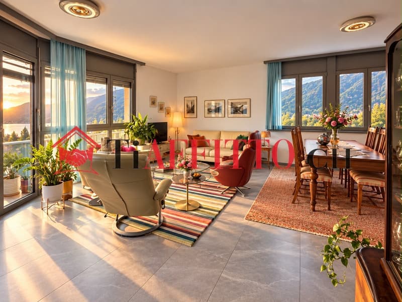 MODERNO 4.5 LOCALI CON VISTA SULLE MONTAGNE (2)