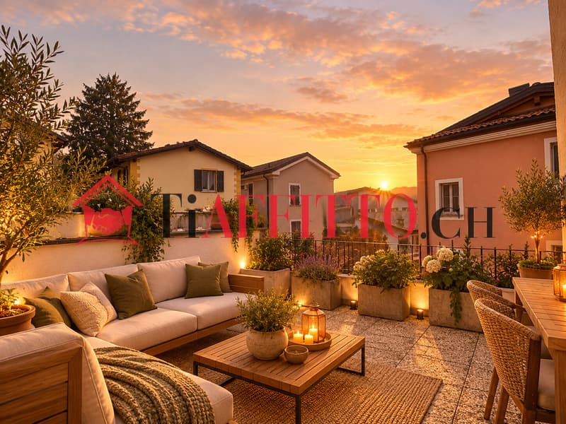 GRAZIOSO 3.5 DUPLEX A CADRO CON GRANDE TERRAZZA (2)