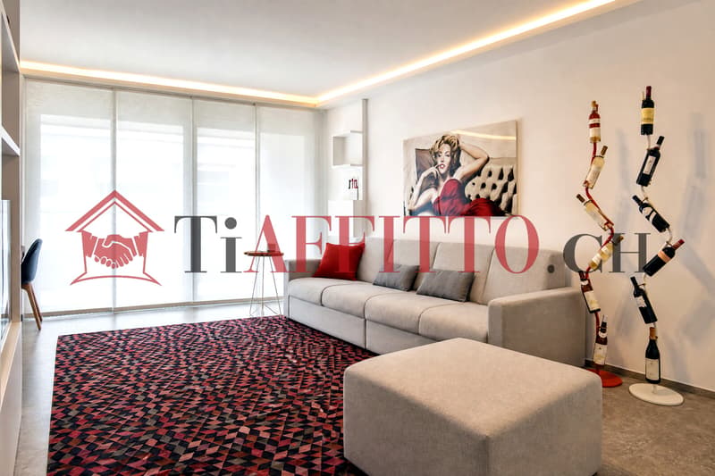 BELLINZONA SEMINE: MODERNO 3.5 LOCALI ARREDATO (1)