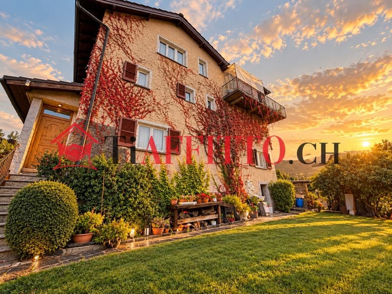 5.5 LOCALI CON GIARDINO PRIVATO NEL VERDE (5)