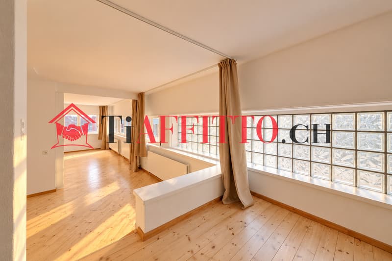ENORME LOFT DI 120 MQ A CADRO LUGANO (9)