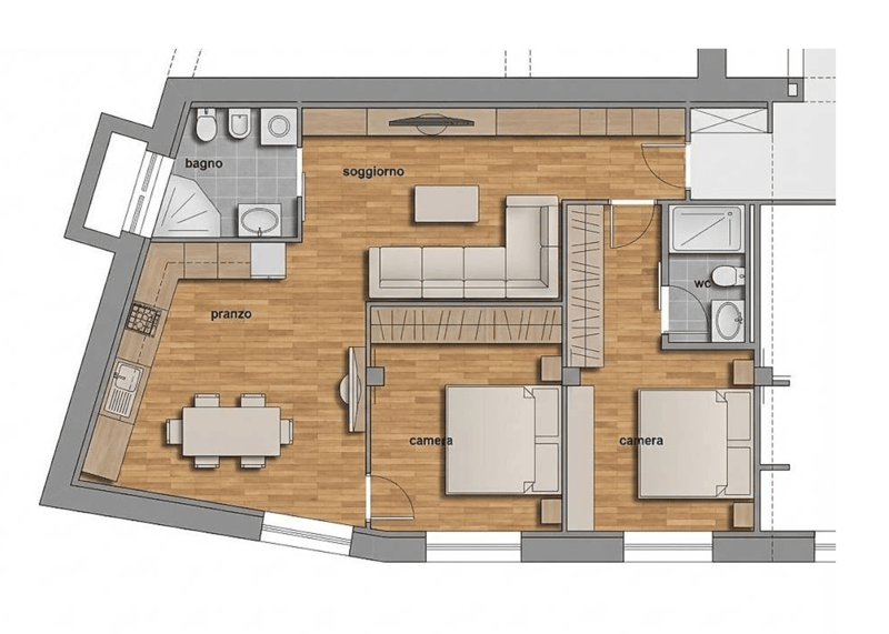 Moderno appartamento di 3.5 locali a Lugano (1)