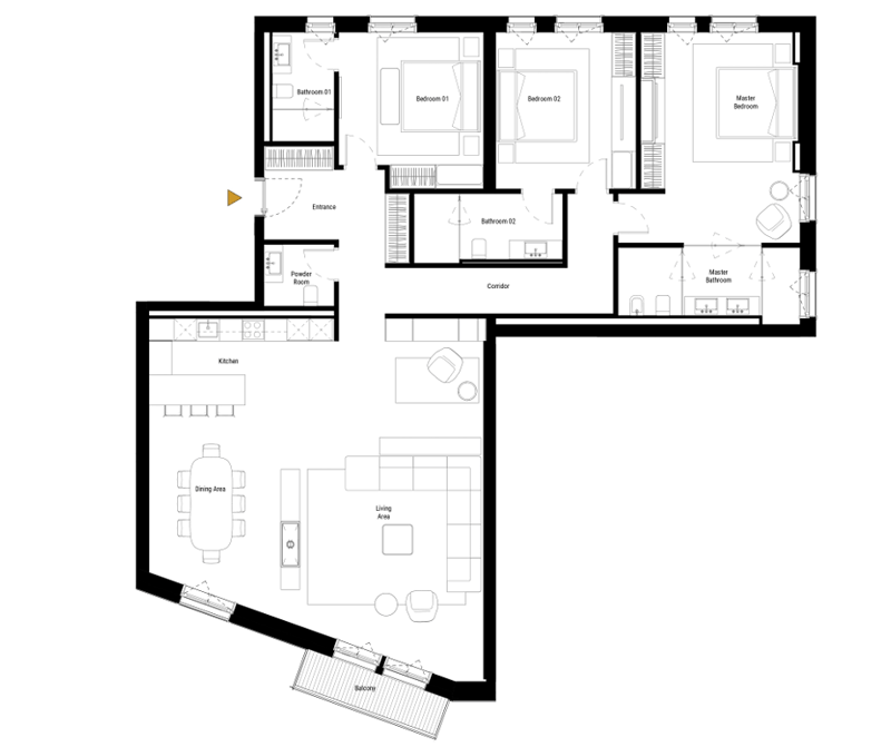 Esclusivo Appartamento Duplex di 4.5 Locali ad Andermatt (20)