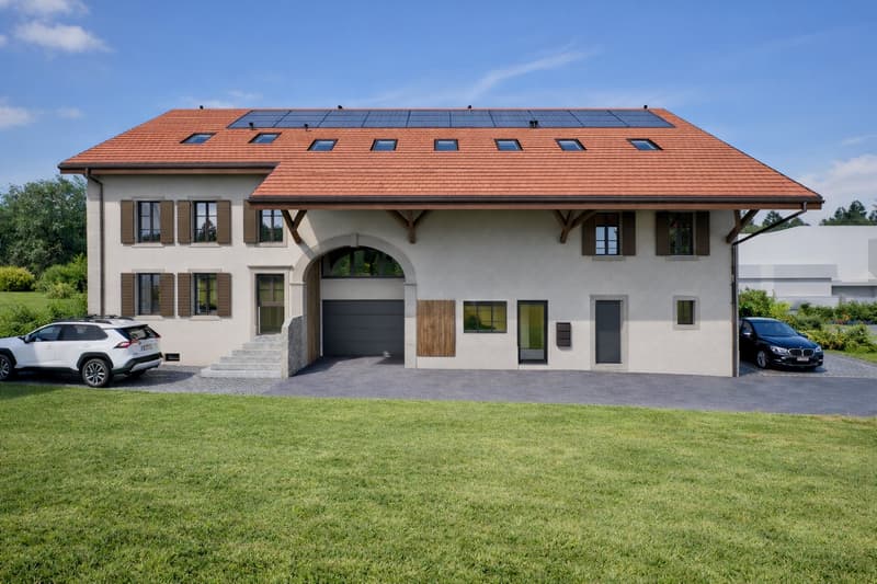 Magnifique triplex de 6,5 pièces (avec en option la piscine) proche d'Yverdon (2)
