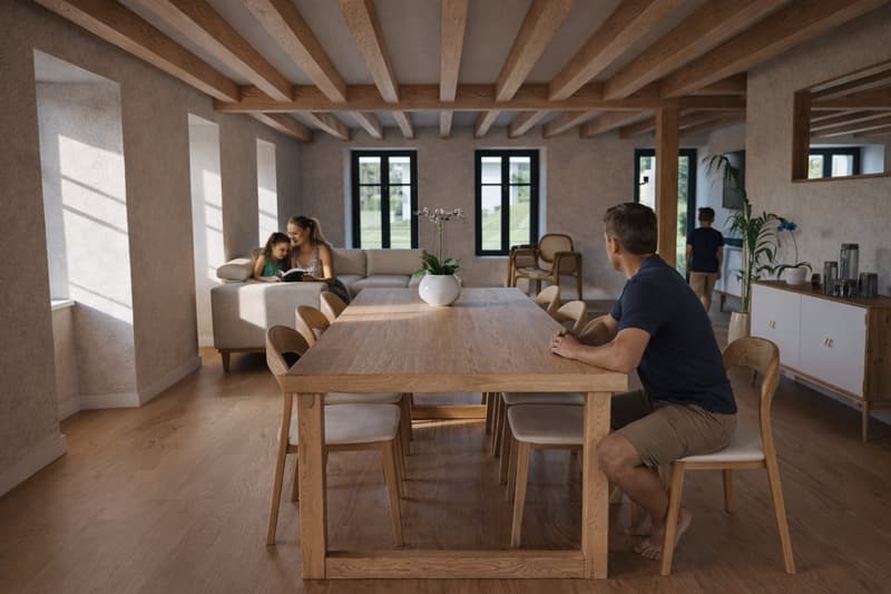 Magnifique triplex de 6,5 pièces (avec en option la piscine) proche d'Yverdon (3)