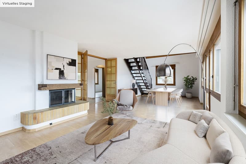 Charmante Maisonette mit schönster Fernsicht (2)