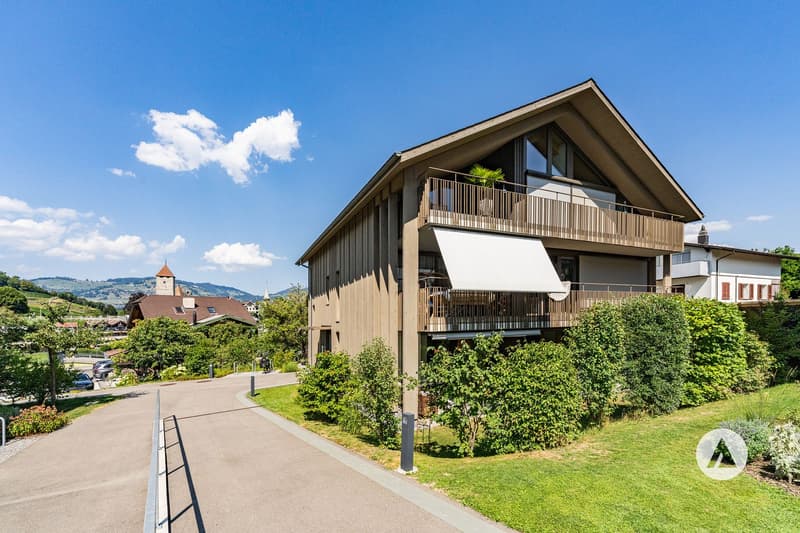 Modernes Wohnen mit Gartenoase in der Spiezer Bucht (10)
