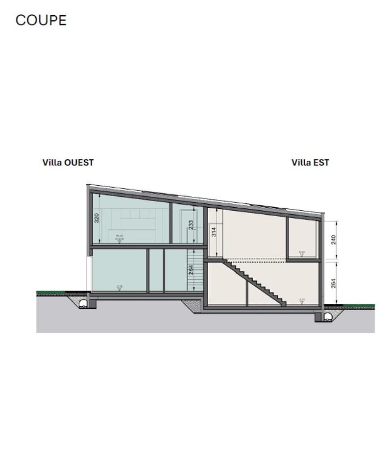 Villa jumelée contemporaine 6.5 pièces | orientation Sud-Ouest | Vue Alpes | Les Rochettes - Cornaux (6)