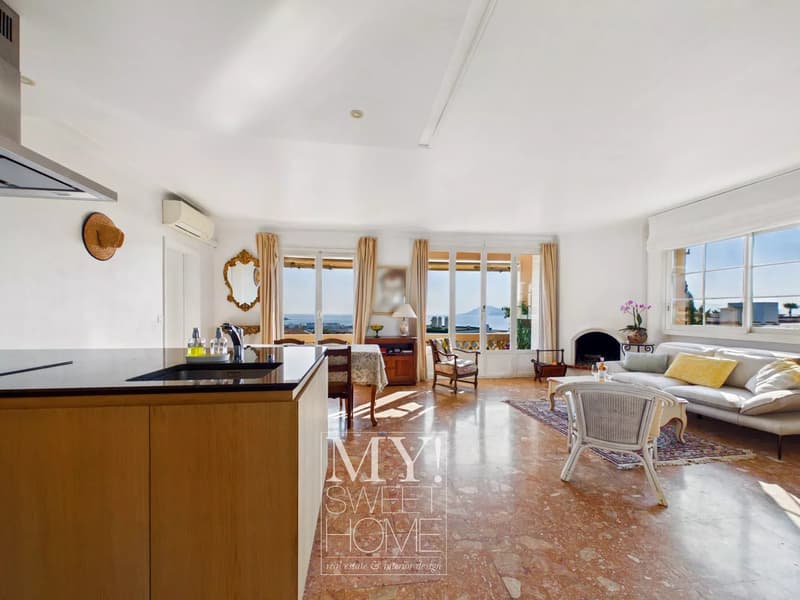 Exklusive Dachgeschosswohnung mit Meerblick im Quartier Californie von Cannes (9)