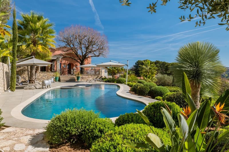 Mougins | Villa eccezionale con panorama, spa & vista sul mare sulla Costa Azzurra (5)