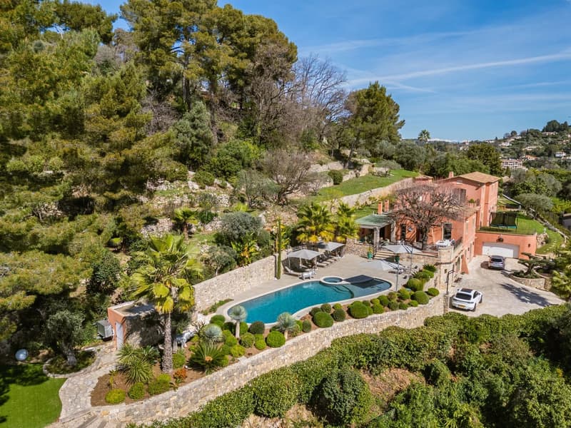 Mougins | Villa eccezionale con panorama, spa & vista sul mare sulla Costa Azzurra (1)