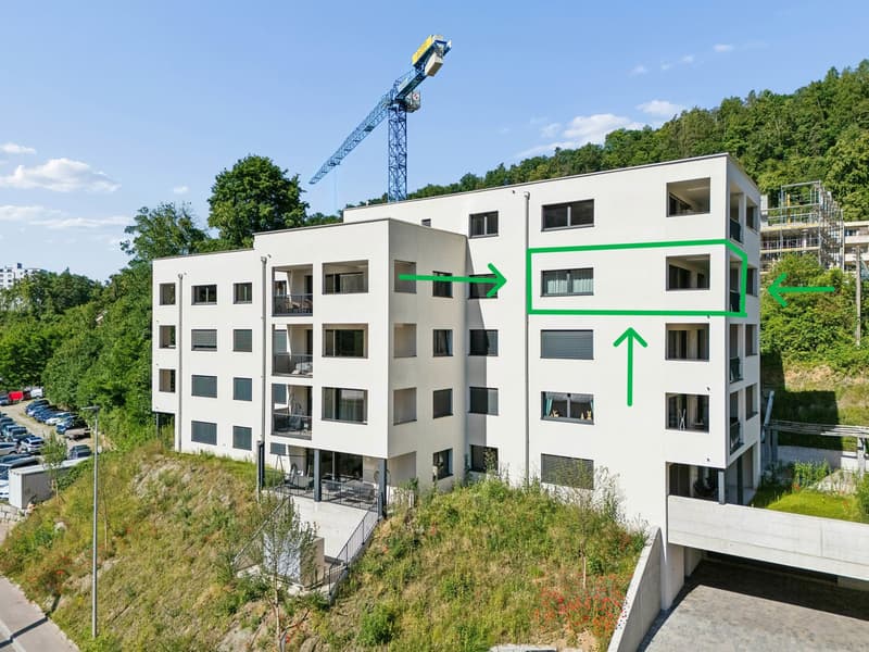 Moderne 2.5-Zimmer-Wohnung mit Terrasse in Schaffhausen kaufen (4)