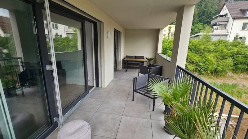 Vermietete 2.5-Zi-Neubauwohnung mit 20 m² Balkon - Tiefgaragenplatz inklusive (13)