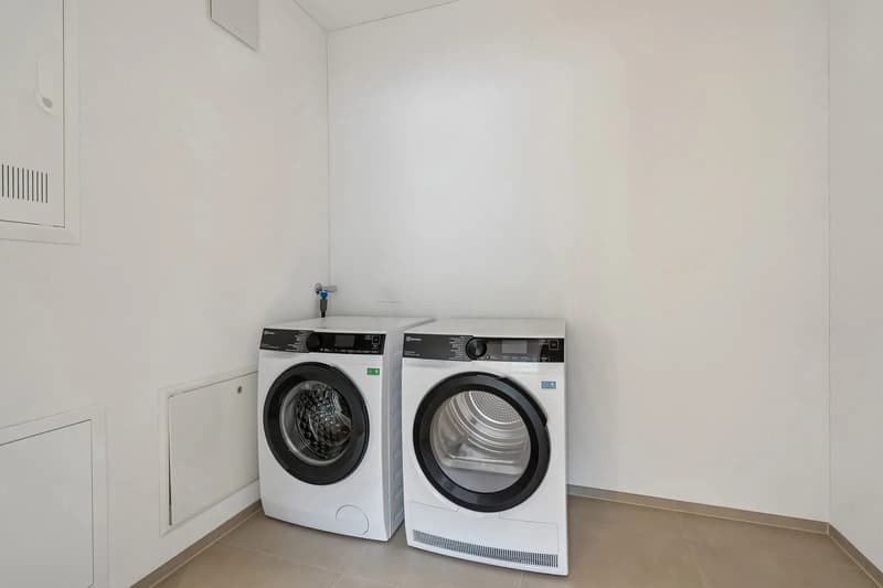 Vermietete 2.5-Zi-Neubauwohnung mit 20 m² Balkon - Tiefgaragenplatz inklusive (5)