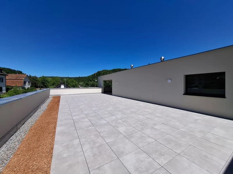 Attikawohnung mit rund 160 m² Dachterrasse, Bezug per 1. März 2027 (1)
