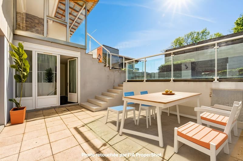 Appartement terrasse de 4 pièces à Divonne-les-Bains – 92m2 - terrasses (76m2), parking, box fermé (2)