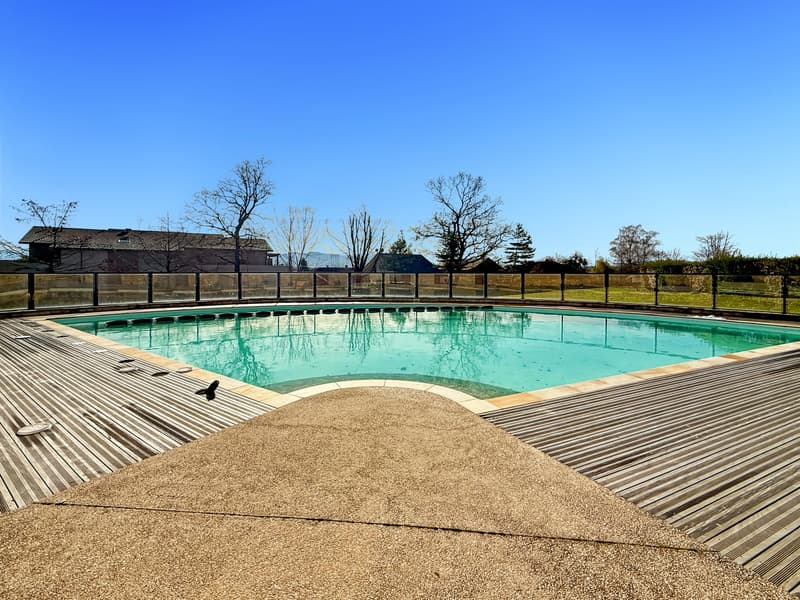 Charmant appartement de 2 pièces avec balcon et piscine à Prévessin-Moëns (3)